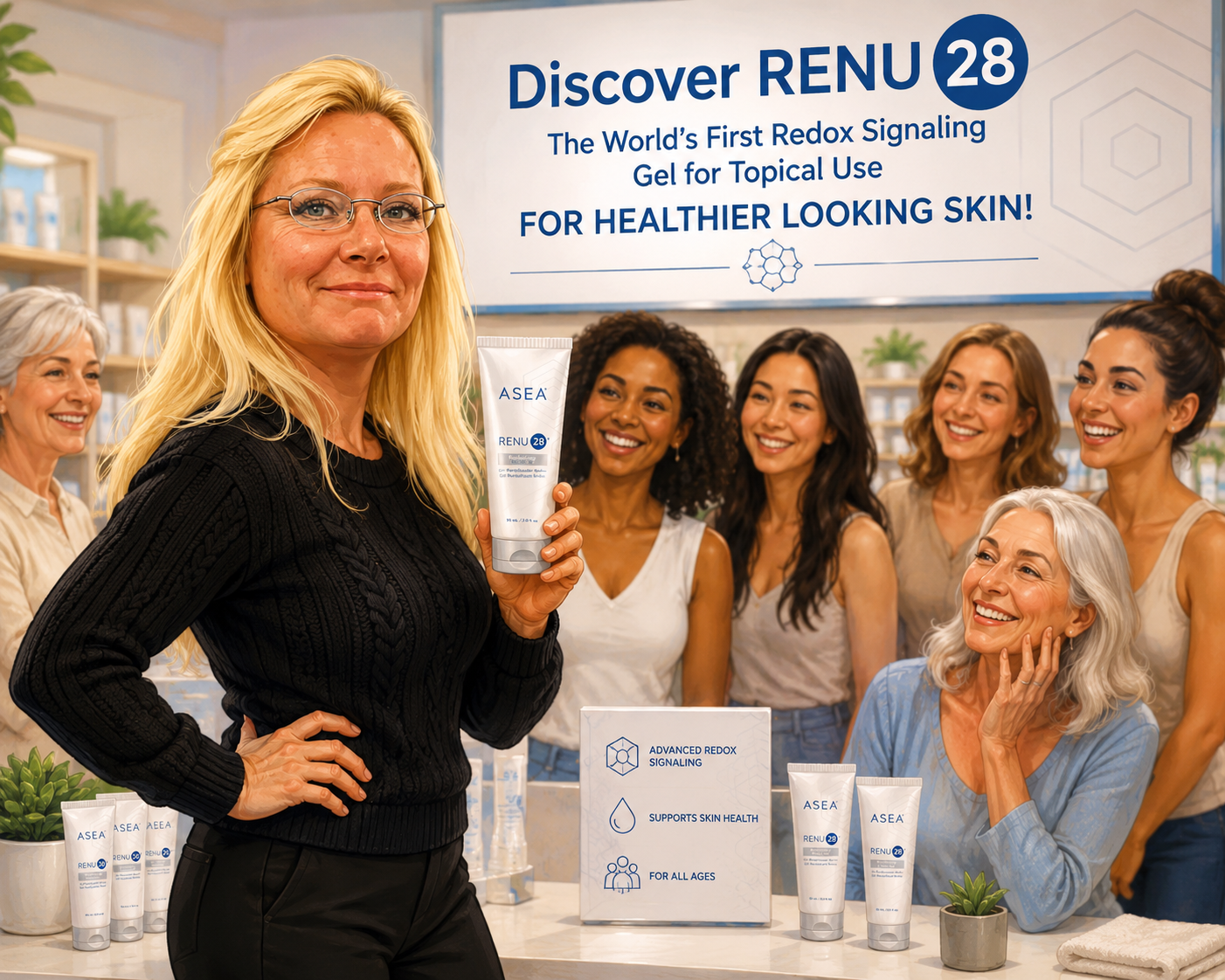 Renu 28 Topical Gel For Healthier Looking Skin